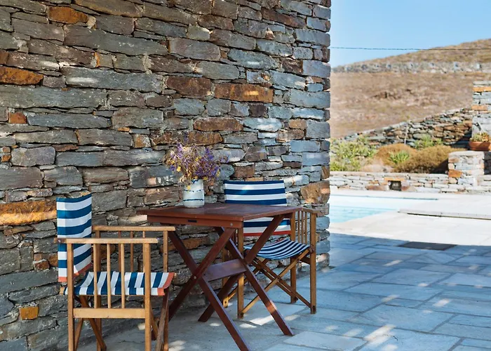 別荘 Kea Seascape - A Cycladic Seaside Retreat *