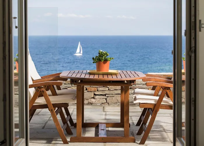 Kea Seascape - A Cycladic Seaside Retreat 別荘