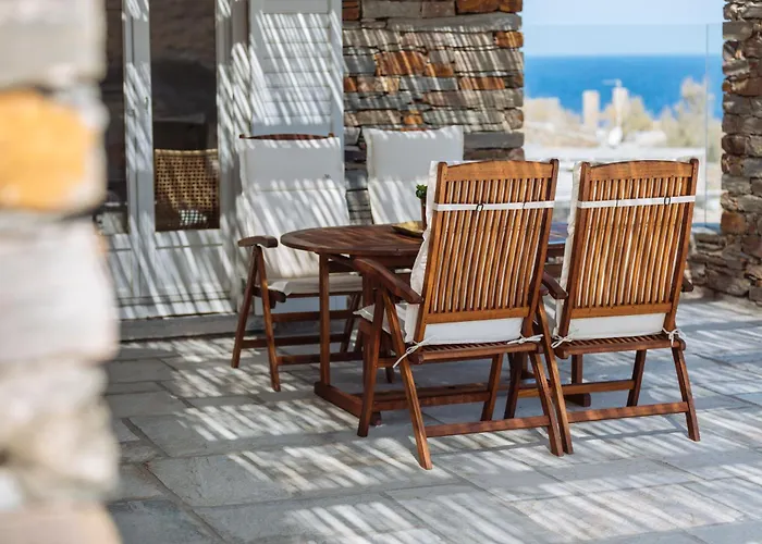 別荘 Kea Seascape - A Cycladic Seaside Retreat *